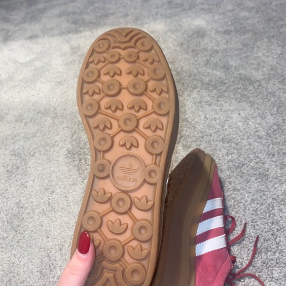 Adidas Gazelle Bold Platform Sneakers ‘Wild Pink Gum’ - Picture 12 of 14